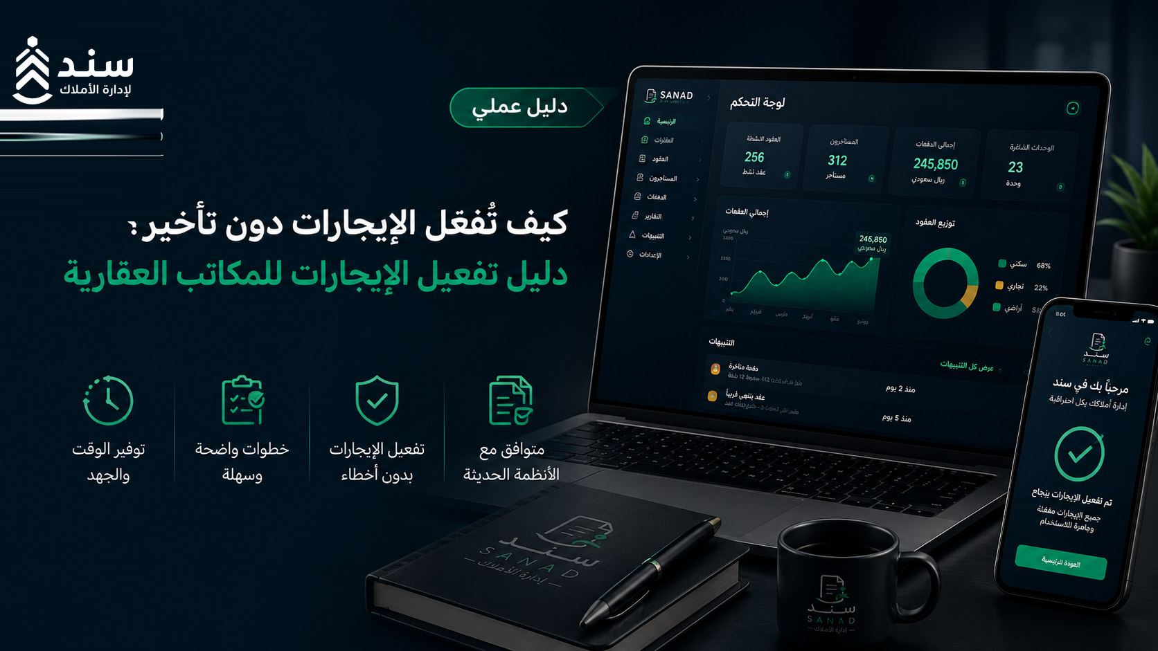 كيف تحصّل الإيجارات دون تأخير؟ دليل تحصيل الإيجارات للمكاتب العقارية