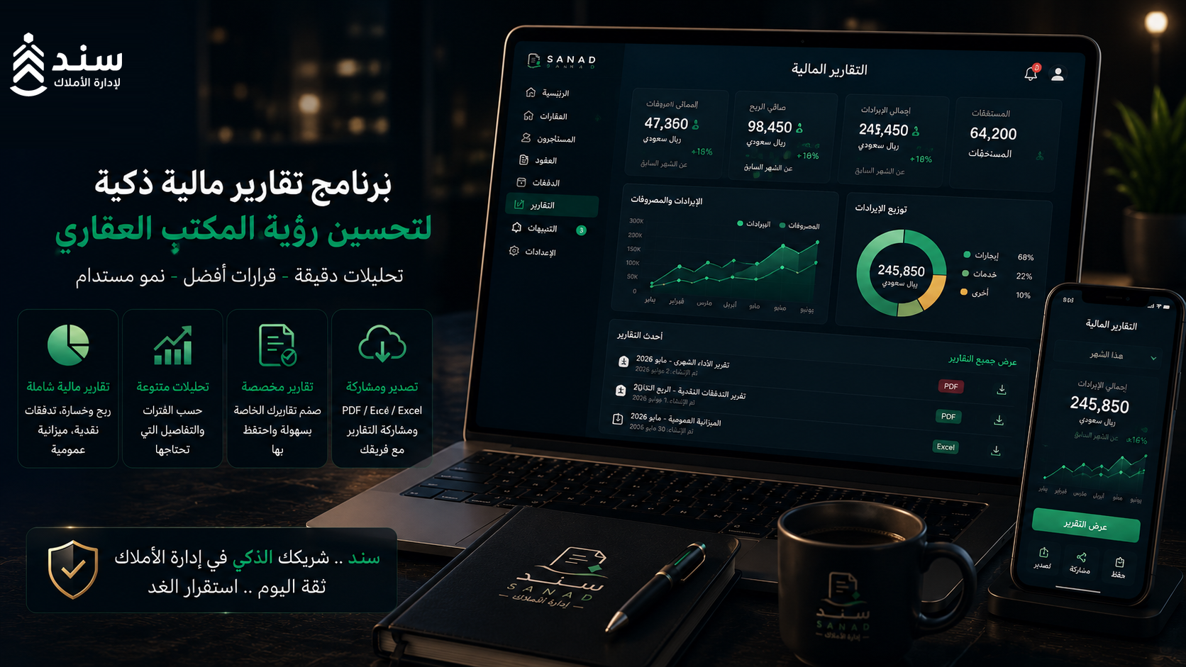 التقارير العقارية التي يحتاجها مدير الأملاك لاتخاذ قرارات أفضل